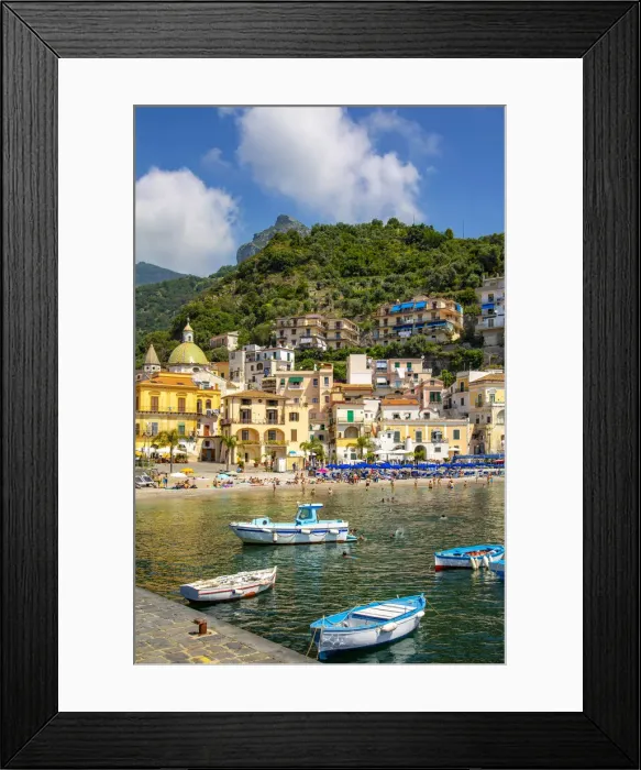 Framed Print : Cetara, Amalfi Coast, Salerno, Campania, Italy Framed Print : Cetara, Amalfi Coast, Salerno, Campania, Italy