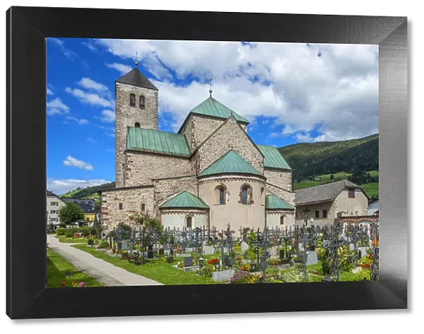 Colligiate church, Innichen, Puster valley, Alto Adige, Italy