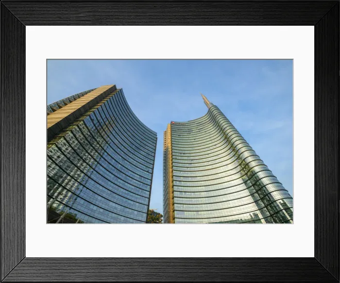 Framed Print : Unicredit tower at Porta Nuova district, Milan, Lombardy, Italy Framed Print : Unicredit tower at Porta Nuova district, Milan, Lombardy, Italy