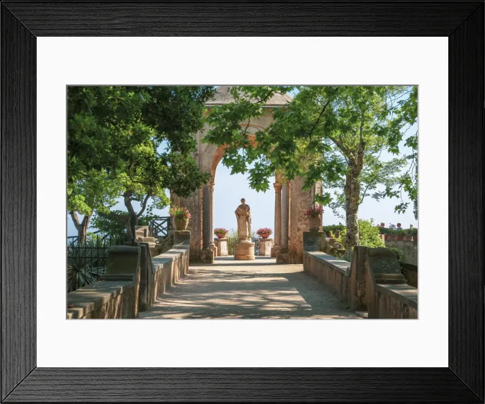 Framed Print : Villa Cimbrone, Ravello, Amalfi Coast, Campania, Italy Framed Print : Villa Cimbrone, Ravello, Amalfi Coast, Campania, Italy