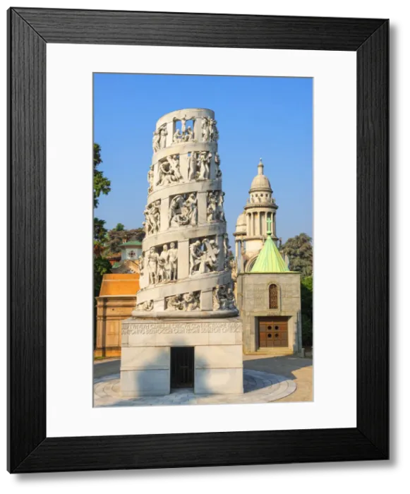 Framed Print : Grave of Antonio Bernocchi, Monumental cemetry, Milan, Lombardy, Italy Framed Print : Grave of Antonio Bernocchi, Monumental cemetry, Milan, Lombardy, Italy