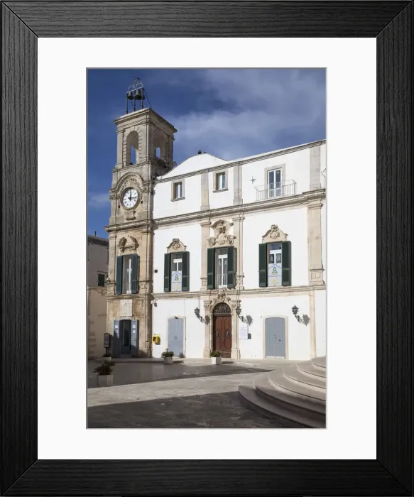 Framed Print : Italy, Apulia (Puglia), Taranto district, Itria Valley, Martina Franca, Vittorio Emanuele Framed Print : Italy, Apulia (Puglia), Taranto district, Itria Valley, Martina Franca, Vittorio Emanuele