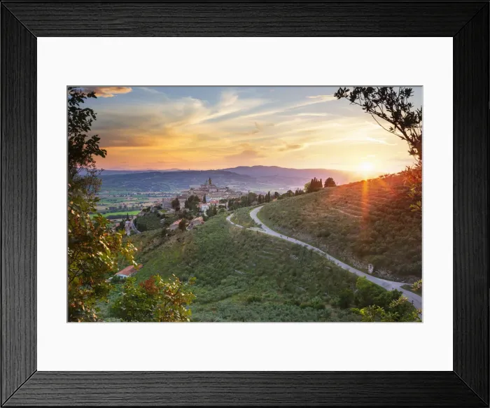 Framed Print : Italy, Umbria, Perugia district, Trevi Framed Print : Italy, Umbria, Perugia district, Trevi
