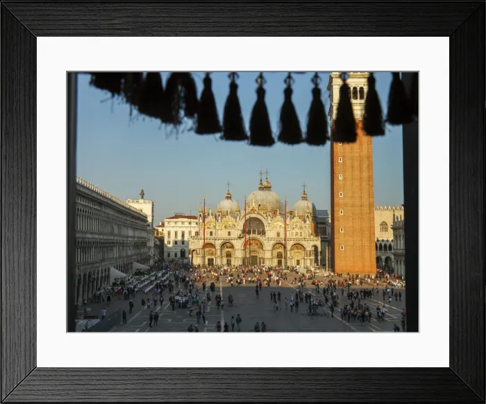 Framed Print : St. Marks Basilica (Basilica di San Marco), St. Marks Square, Venice, Veneto Framed Print : St. Marks Basilica (Basilica di San Marco), St. Marks Square, Venice, Veneto
