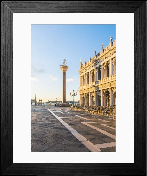 Framed Print : Marciana library palace, Piazzetta San Marco, St Marks Square, Venice, Veneto, Italy Framed Print : Marciana library palace, Piazzetta San Marco, St Marks Square, Venice, Veneto, Italy