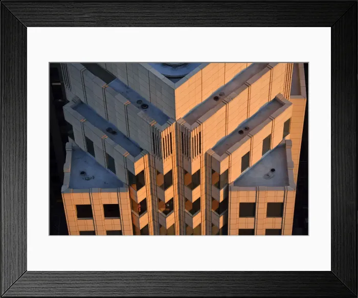 Framed Print : Top of Skyscraper, San Francisco, California, USA Framed Print : Top of Skyscraper, San Francisco, California, USA