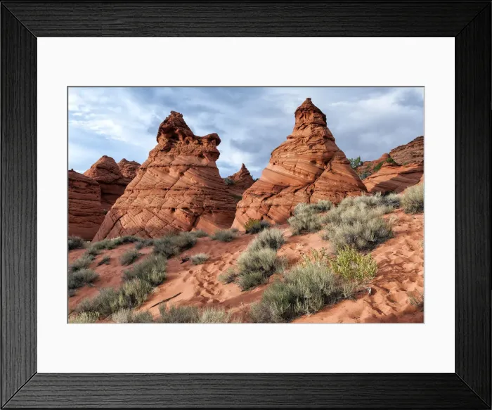Framed Print : United States of America, Arizona, South Coyote Buttes, Paw Hole Framed Print : United States of America, Arizona, South Coyote Buttes, Paw Hole