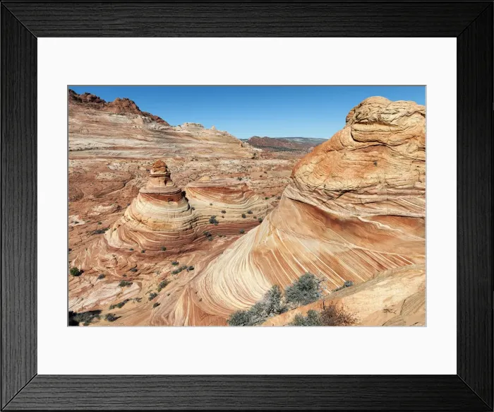 Framed Print : United States of America, Arizona, North Coyote Buttes Framed Print : United States of America, Arizona, North Coyote Buttes