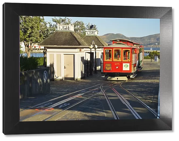 Cable Car station, San Francisco, Bay Area, California, USA