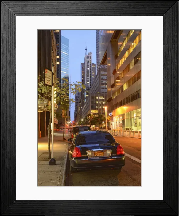 Framed Print : East 53rd Street, Midtown, Manhattan, USA Framed Print : East 53rd Street, Midtown, Manhattan, USA