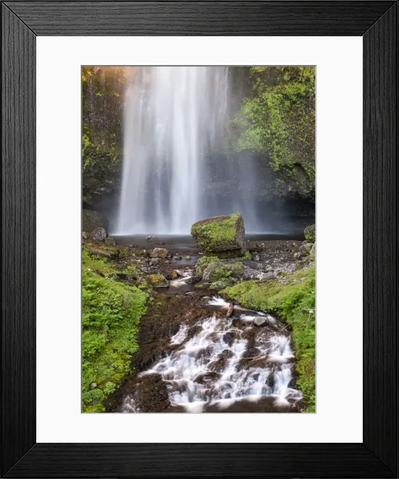 Framed Print : U. S. A. Oregon, Multnomah Falls