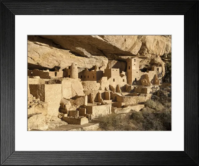 Framed Print : U. S. A. Colorado, Mesa Verde National Park, Cliff Palace Framed Print : U. S. A. Colorado, Mesa Verde National Park, Cliff Palace