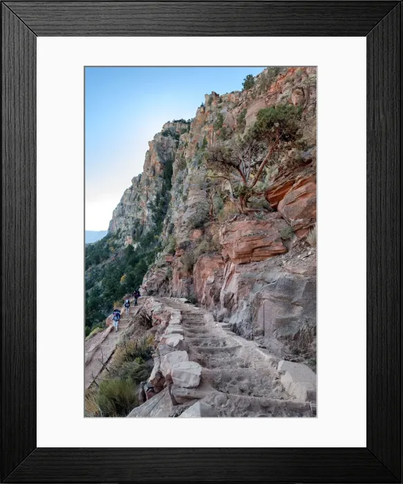 Framed Print : United States of America, Arizona, Grand Canyon, South Kaibab Trail Framed Print : United States of America, Arizona, Grand Canyon, South Kaibab Trail