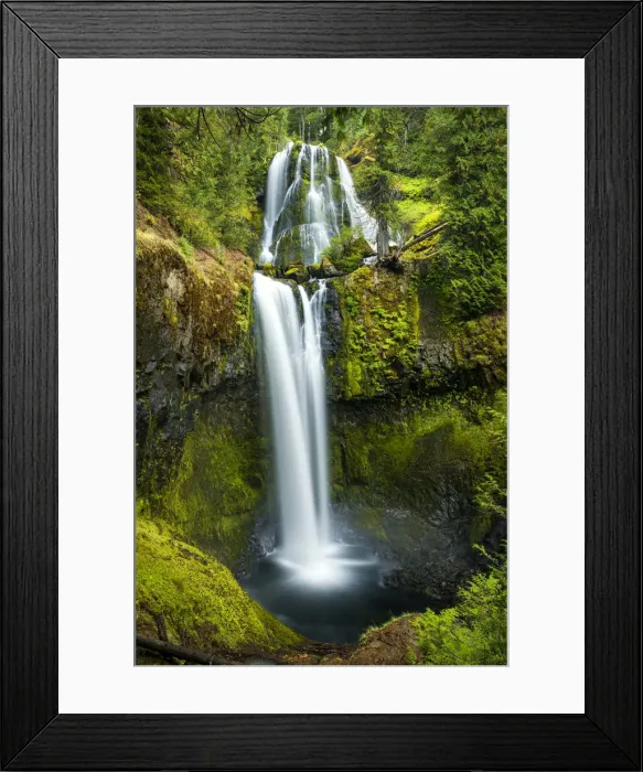 Framed Print : Falls Creek Falls, Gifford Pinchot National Forest, Washington, USA Framed Print : Falls Creek Falls, Gifford Pinchot National Forest, Washington, USA