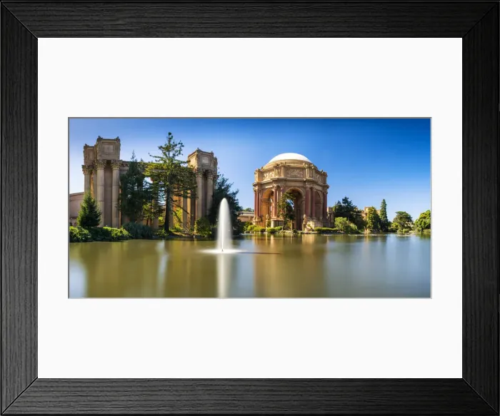 Framed Print : Palace of Fine Arts in Presidio Park, San Francisco, California, USA