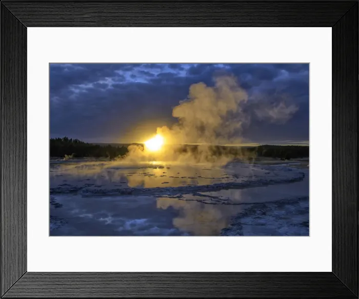 Framed Print : North America, USA, Rocky Mountains, Yellowstone National Park, UNESCO World Heritage Framed Print : North America, USA, Rocky Mountains, Yellowstone National Park, UNESCO World Heritage