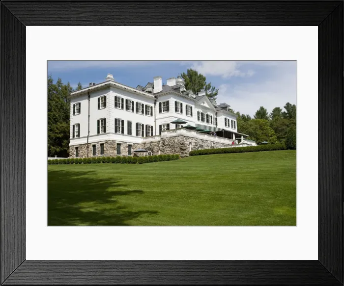 Framed Print : The Mount, Edith Whartons former home in Lenox Massachusetts, USA Framed Print : The Mount, Edith Whartons former home in Lenox Massachusetts, USA