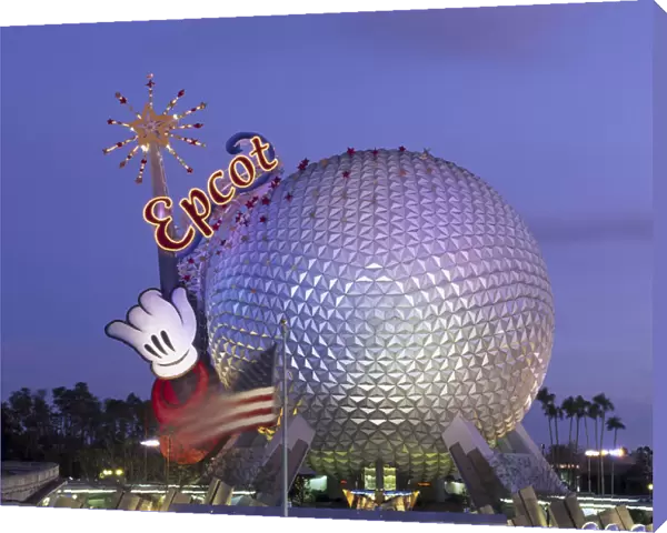 Epcot Center, Disneyland, Orlando, Florida, USA