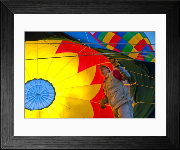 Framed Print : Balloons over Bend, Central Oregon, USA MR Framed Print : Balloons over Bend, Central Oregon, USA MR