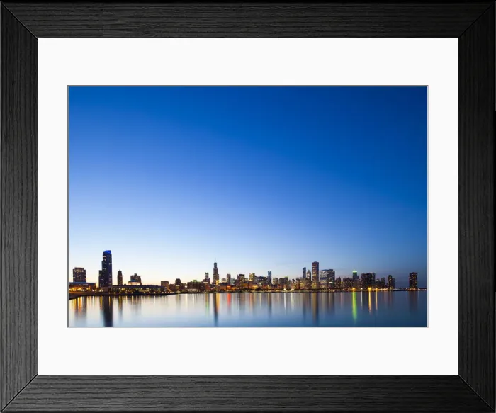 Framed Print : USA, Illinois, Chicago. The City Skyline from near the Shedd Aquarium Framed Print : USA, Illinois, Chicago. The City Skyline from near the Shedd Aquarium