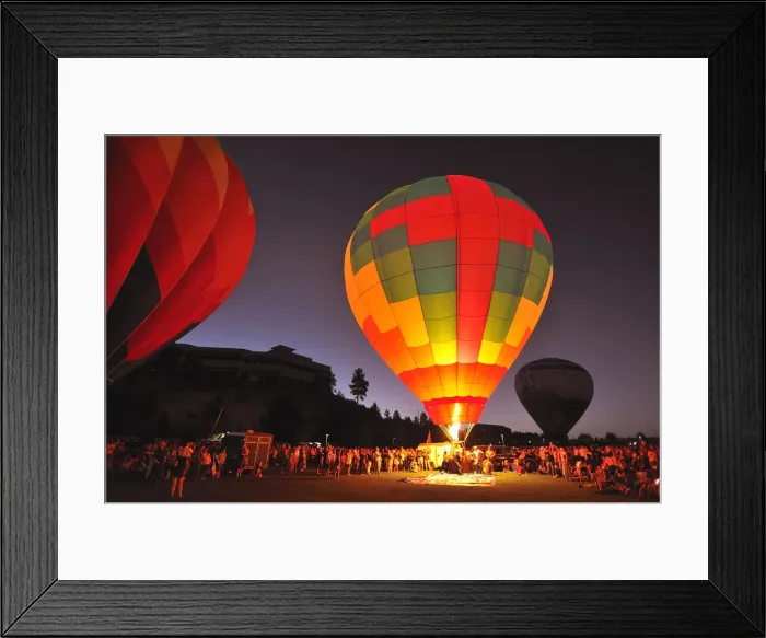 Framed Print : The night glow of Balloons, Bend, Central, Oregon, USA Framed Print : The night glow of Balloons, Bend, Central, Oregon, USA