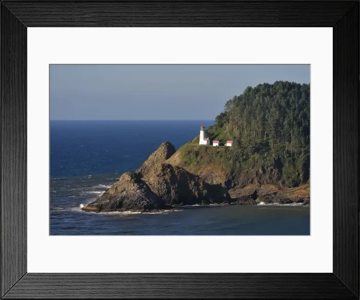 Framed Print : Heceta Light, Oregon Coast, Oregon, USA Framed Print : Heceta Light, Oregon Coast, Oregon, USA