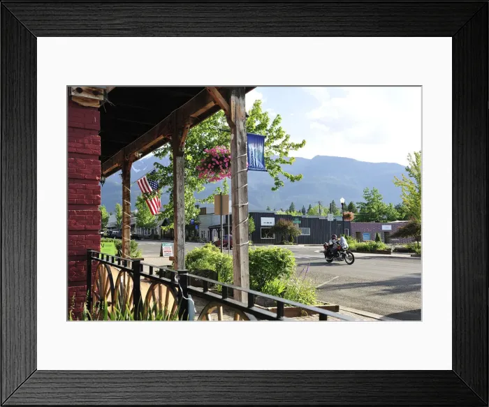 Framed Print : A street in Joseph, Wallowas, Oregon, USA Framed Print : A street in Joseph, Wallowas, Oregon, USA