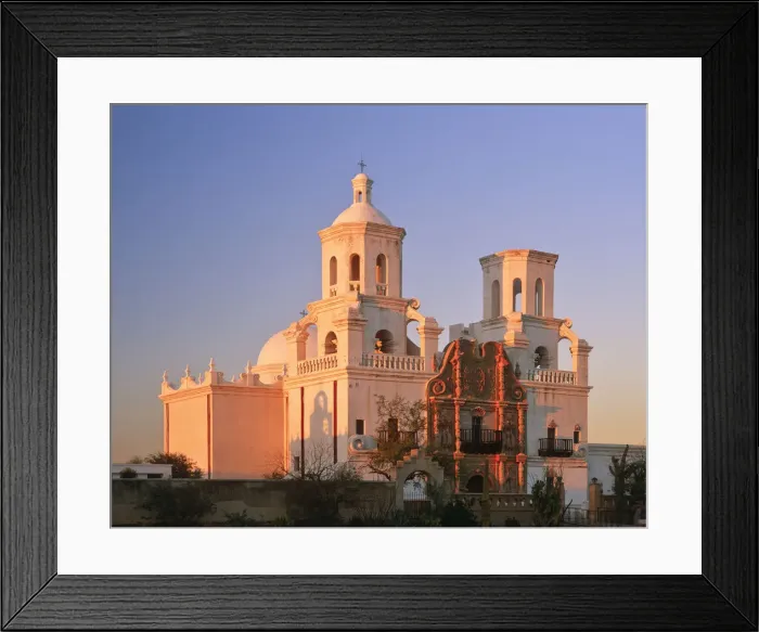 Framed Print : San Xavier Mission, Tucson, Arizona, USA Framed Print : San Xavier Mission, Tucson, Arizona, USA