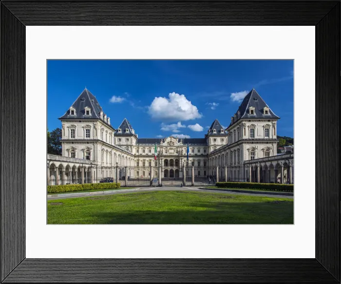 Framed Print : Valentino Castle or Castello del Valentino, Turin, Piedmont, Italy Framed Print : Valentino Castle or Castello del Valentino, Turin, Piedmont, Italy