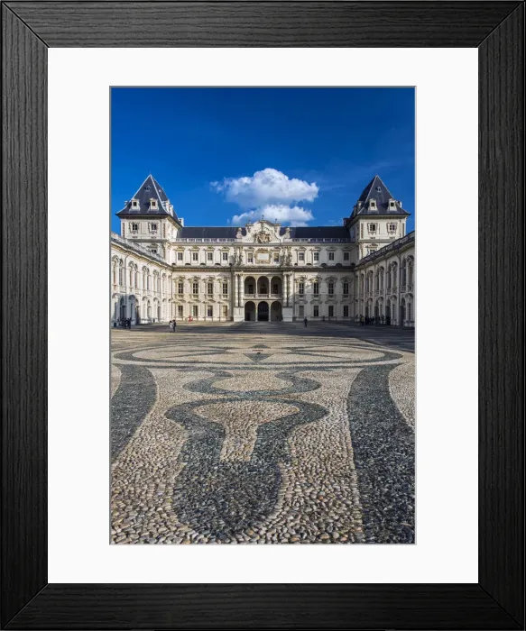 Framed Print : Valentino Castle or Castello del Valentino, Turin, Piedmont, Italy