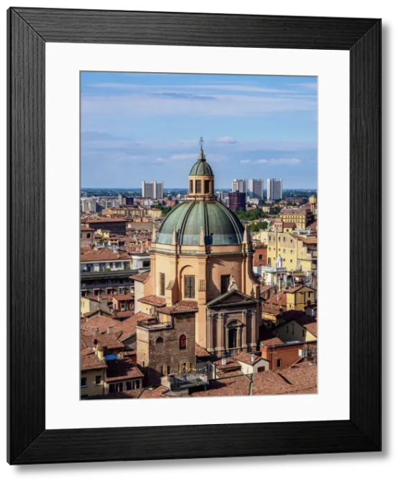 Framed Print : Santuario di Santa Maria della Vita, elevated view, Bologna, Emilia-Romagna, Italy