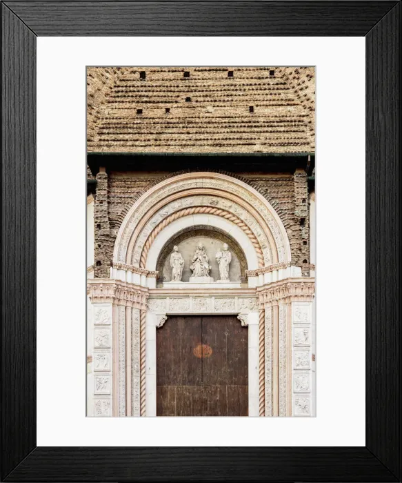 Framed Print : Basilica of San Petronio, detailed view, Piazza Maggiore, Bologna, Emilia-Romagna, Italy Framed Print : Basilica of San Petronio, detailed view, Piazza Maggiore, Bologna, Emilia-Romagna, Italy