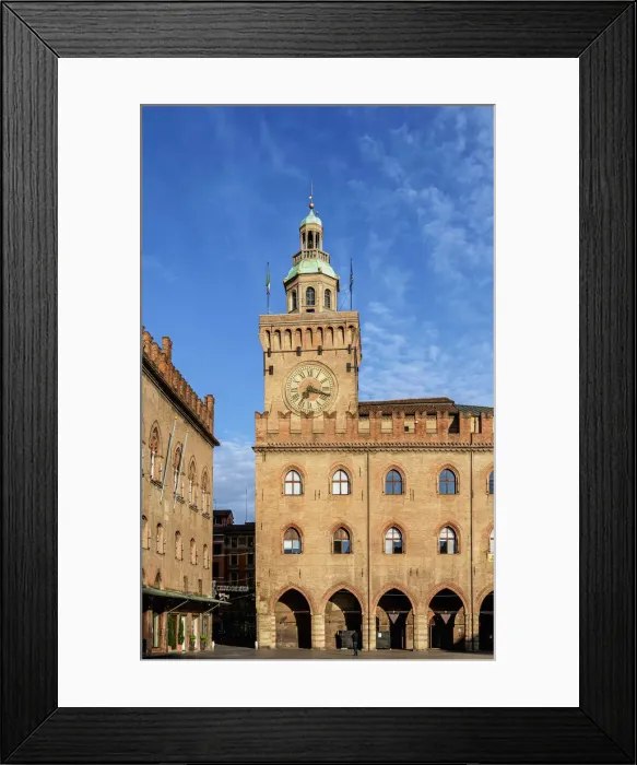 Framed Print : Palazzo d Accursio, Piazza Maggiore, Bologna, Emilia-Romagna, Italy Framed Print : Palazzo d Accursio, Piazza Maggiore, Bologna, Emilia-Romagna, Italy