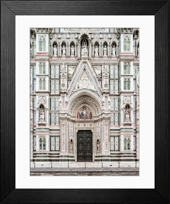 Framed Print : Santa Maria del Fiore Cathedral, detailed view, Florence, Tuscany, Italy Framed Print : Santa Maria del Fiore Cathedral, detailed view, Florence, Tuscany, Italy