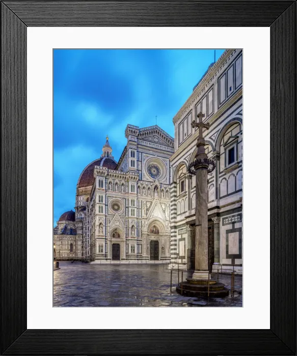 Framed Print : Santa Maria del Fiore Cathedral at dawn, Florence, Tuscany, Italy Framed Print : Santa Maria del Fiore Cathedral at dawn, Florence, Tuscany, Italy