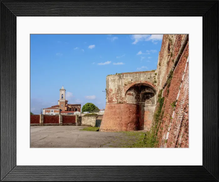 Framed Print : Fortezza Vecchia and San Ferdinando Church, Livorno, Tuscany, Italy Framed Print : Fortezza Vecchia and San Ferdinando Church, Livorno, Tuscany, Italy