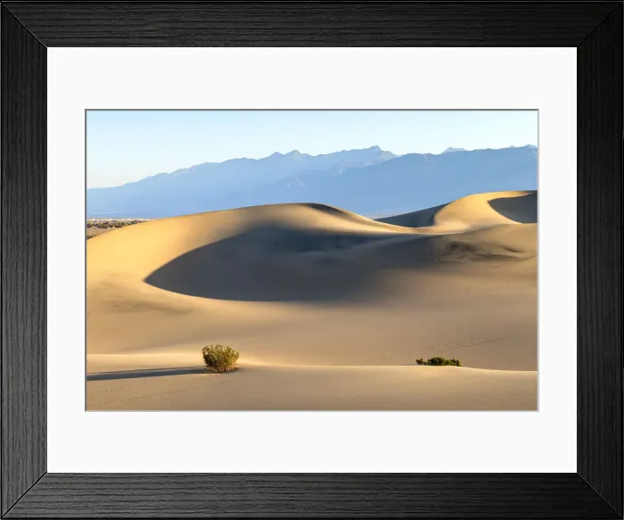 Framed Print : Mesquite Flat Sand Dunes, Death Valley National park, California, USA Framed Print : Mesquite Flat Sand Dunes, Death Valley National park, California, USA