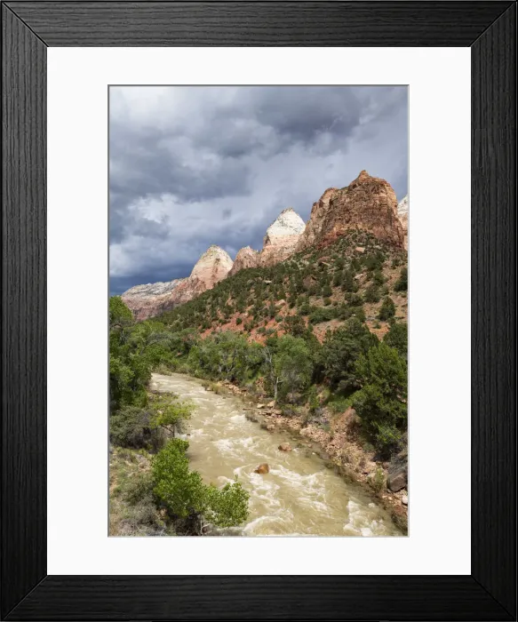 Framed Print : Virgin river, Zion National Park, Utah, USA Framed Print : Virgin river, Zion National Park, Utah, USA