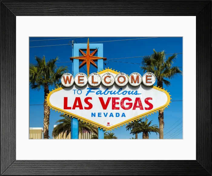 Framed Print : Welcome to Fabulous Las Vegas sign, Las Vegas, Nevada, USA Framed Print : Welcome to Fabulous Las Vegas sign, Las Vegas, Nevada, USA