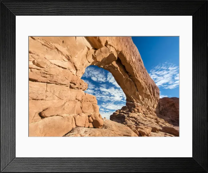 Framed Print : North Window Arch, Arches National Park, Utah, USA Framed Print : North Window Arch, Arches National Park, Utah, USA