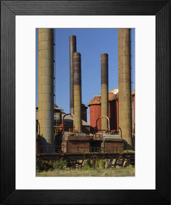 Framed Print : USA, Alabama, Birmingham, Sloss Furnaces, National Historic Site Framed Print : USA, Alabama, Birmingham, Sloss Furnaces, National Historic Site