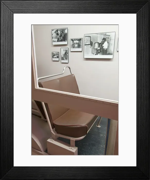 Framed Print : USA, Alabama, Birmingham, Civil Rights Instirute, Rosa Park bus exhibit Framed Print : USA, Alabama, Birmingham, Civil Rights Instirute, Rosa Park bus exhibit