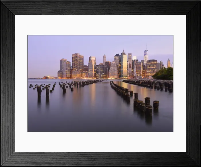 Framed Print : USA, New York, Skyline of downtown New York Framed Print : USA, New York, Skyline of downtown New York