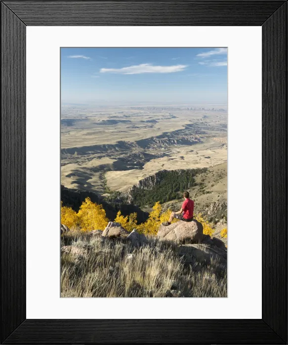 Framed Print : USA, Wyoming, Bighorn Mountains, mountains, looking from the Bighorns to the west Framed Print : USA, Wyoming, Bighorn Mountains, mountains, looking from the Bighorns to the west
