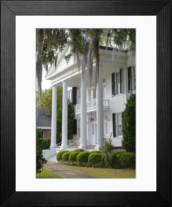 Framed Print : USA, Florida, Quincy, Panhandle, Quincy mansion Framed Print : USA, Florida, Quincy, Panhandle, Quincy mansion