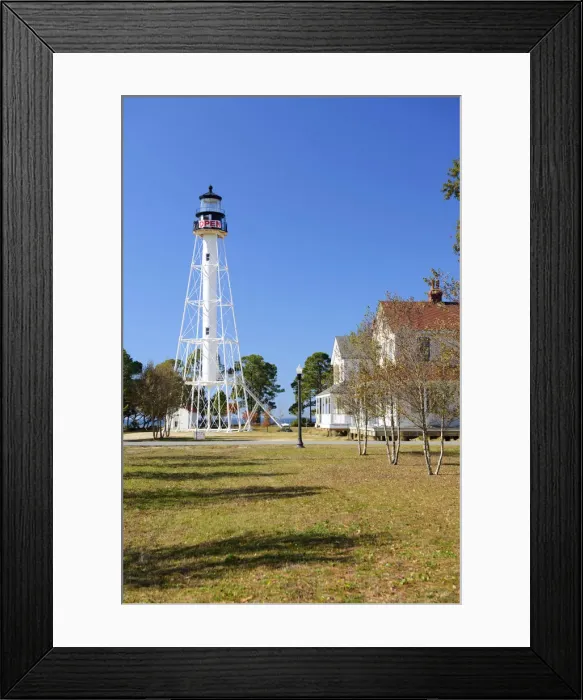 Framed Print : USA, Florida, Gulf County, Gulf of Mexico, Lighthouse, Port St. Joe, station, coast Framed Print : USA, Florida, Gulf County, Gulf of Mexico, Lighthouse, Port St. Joe, station, coast