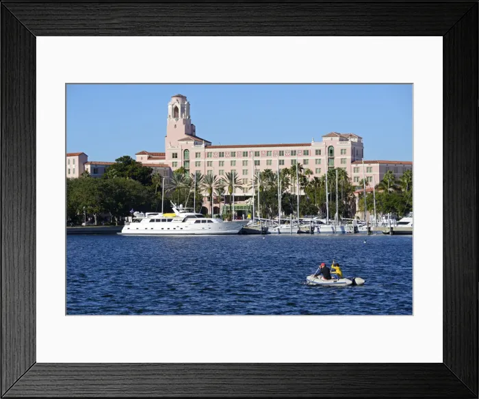 Framed Print : USA, Florida, Pinellas County, St. Petersburg, The Vinoy, Renaissance St Framed Print : USA, Florida, Pinellas County, St. Petersburg, The Vinoy, Renaissance St