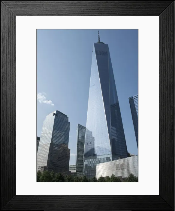 Framed Print : USA, New York, Manhattan, One World Trade Center Framed Print : USA, New York, Manhattan, One World Trade Center