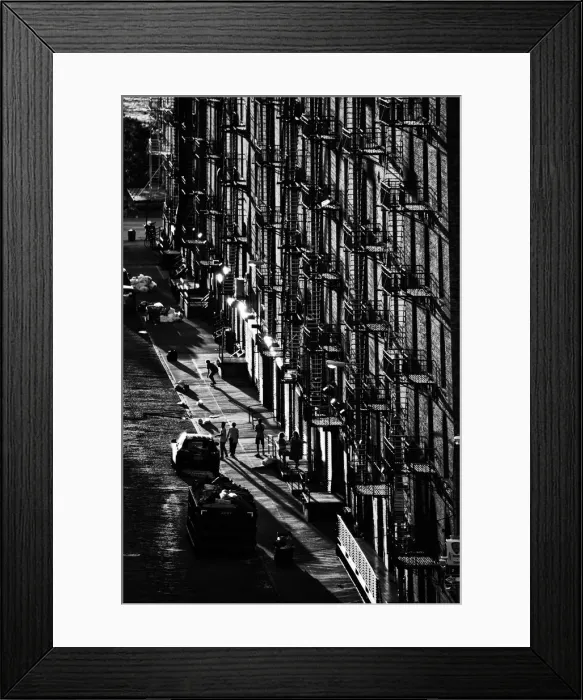 Framed Print : USA, New York, Chelsea, Fire Escapes Framed Print : USA, New York, Chelsea, Fire Escapes