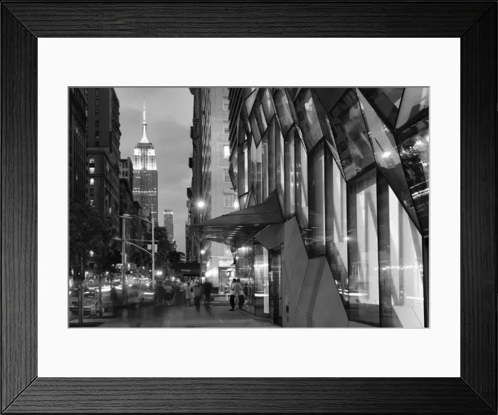 Framed Print : USA, New York, Manhattan, University in New York City, The New School Framed Print : USA, New York, Manhattan, University in New York City, The New School